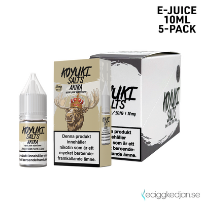 Koyuki Salts Royal | Akira | 10ml E-Juice | 5pack