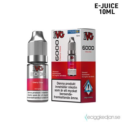 IVG 6000 | Cherry Chew | 10ml E-Juice | 14,5mg Saltnikotin