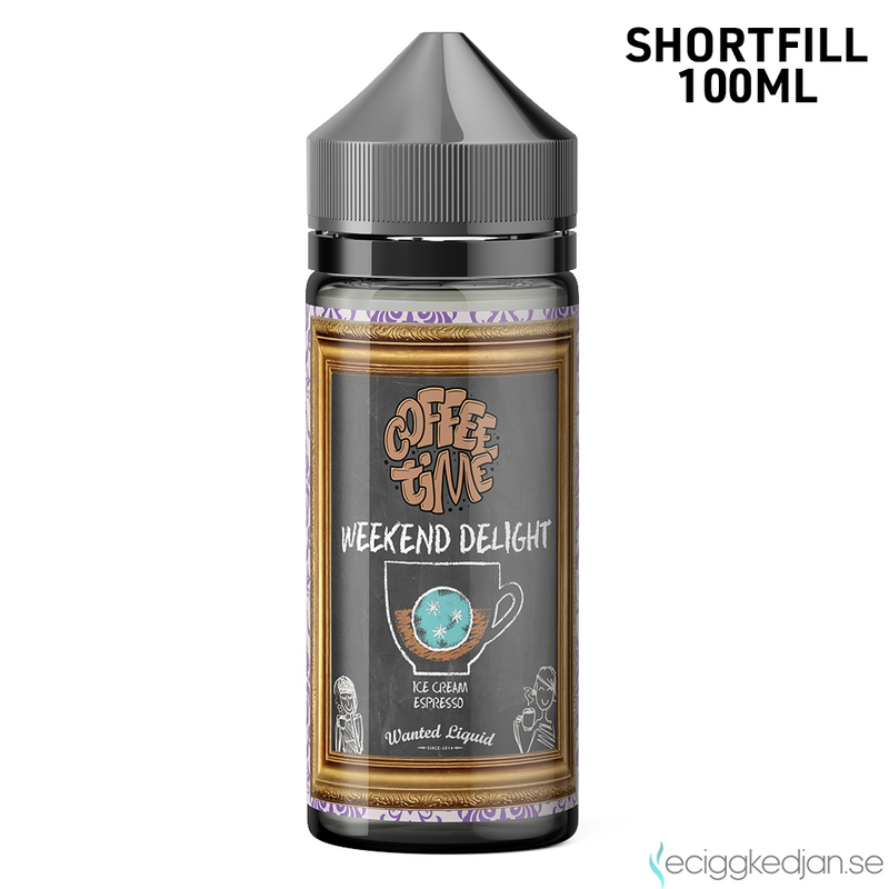 Coffee Time | Weekend Delight |100ml Shortfill