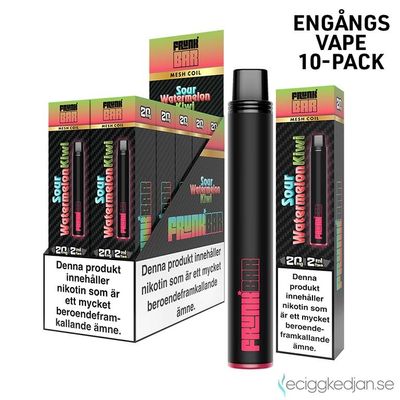 Frunk Bar | Sour Watermelon Kiwi | Engångsvape | 10pack