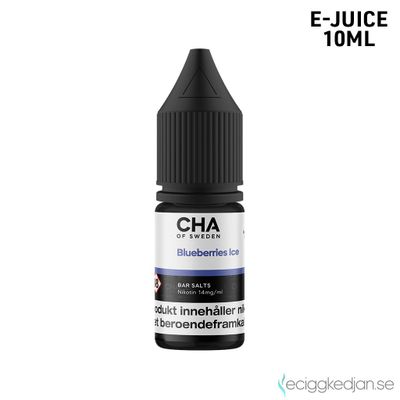 CHA of Sweden Ice Edition | Blueberries Ice | 10ml E-Juice