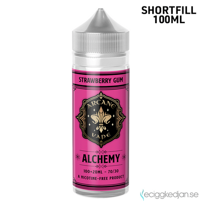 Alchemy | Strawberry Gum |100ml Shortfill