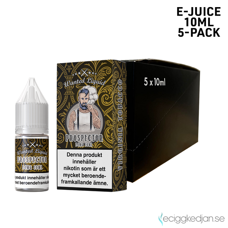Wanted Salt | Prospector | 10ml E-Juice | 5pack