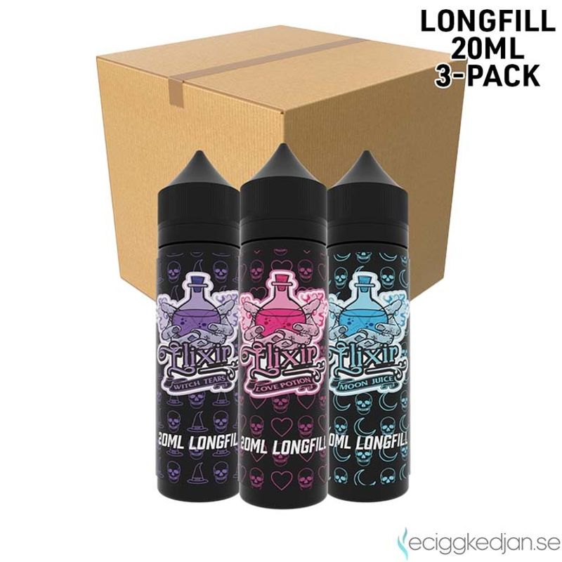Elixir | Komplett Pack | 3st*Longfill 20ml