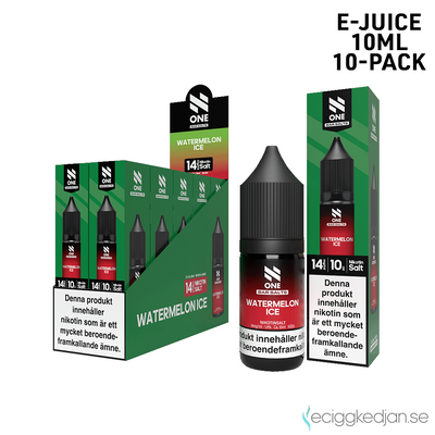 N One Crystal | Watermelon Ice | 10ml E-Juice | 10pack
