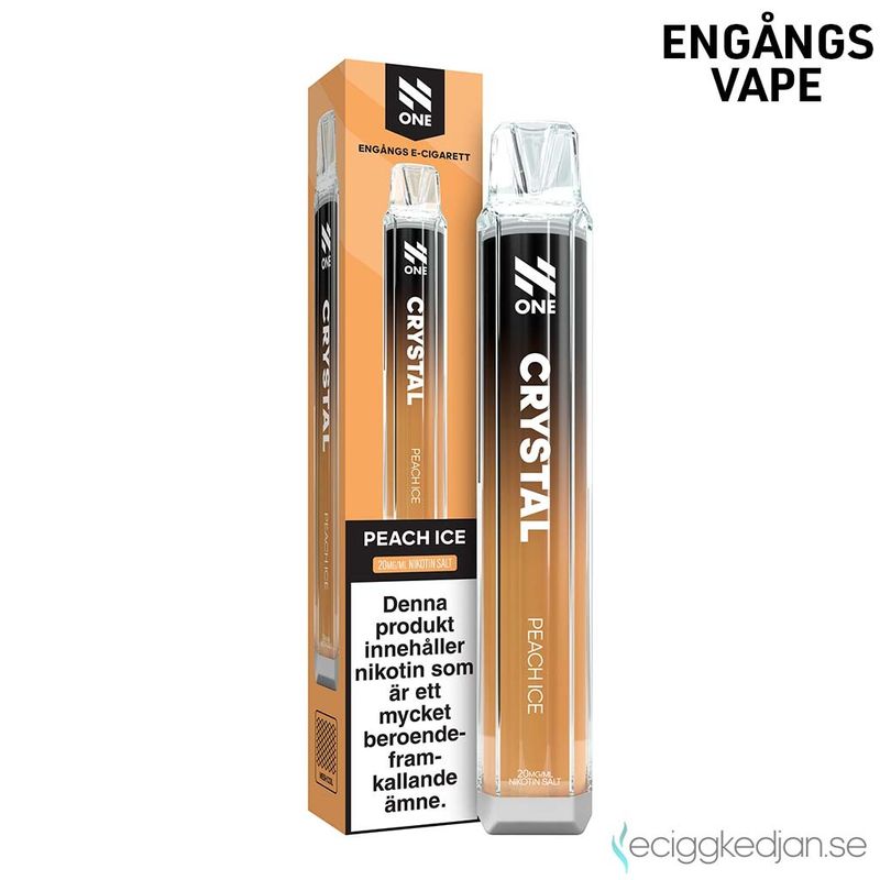 N One Crystal | Peach Ice | Engångsvape