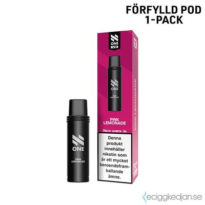 N One Pod V2 | Pink Lemonade | Förfylld Pod