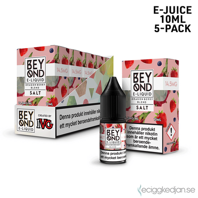 Beyond Salts | Dragon Berry Blend | 10ml E-Juice | 14,5mg Saltnikotin | 5pack