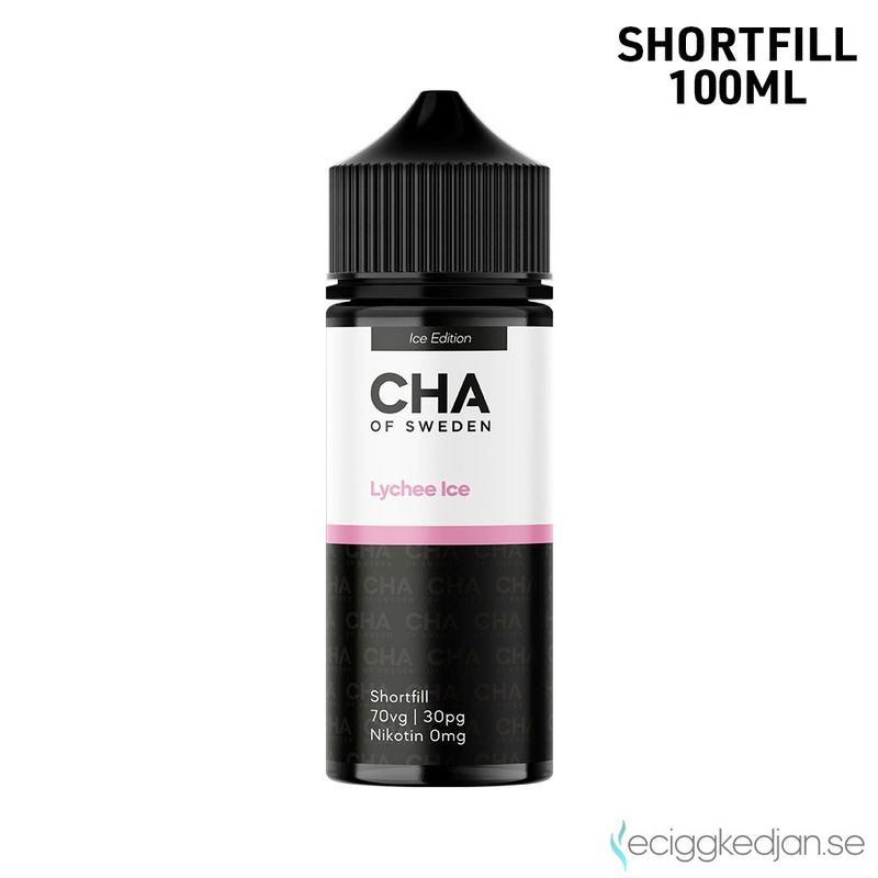 CHA of Sweden Ice Edition | Lychee Ice | 100ml Shortfill