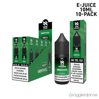 N One Crystal | Menthol | 10ml E-Juice | 10pack