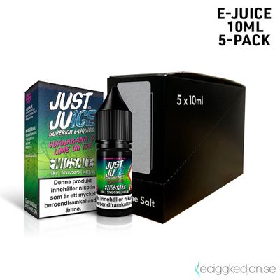 Just Juice Exotic Fruits | Guanabana & Lime on Ice | 10ml E-Juice | 5pack