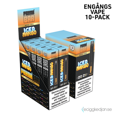 Frunk Bar | Iced Mango | Engångsvape | 20mg | 10pack
