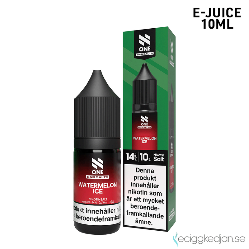 N One Crystal | Watermelon Ice | 10ml E-Juice