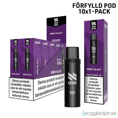 N One Pod V2 | Berry Blast | Förfylld Pod | 10pack