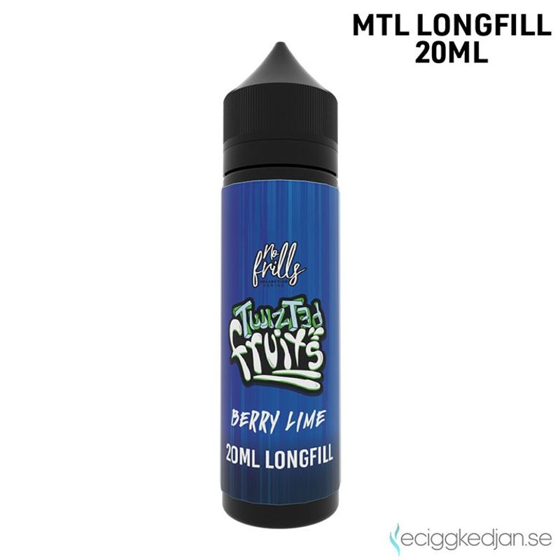No Frills | Twizted Fruits Berry Lime | 20ml Longfill
