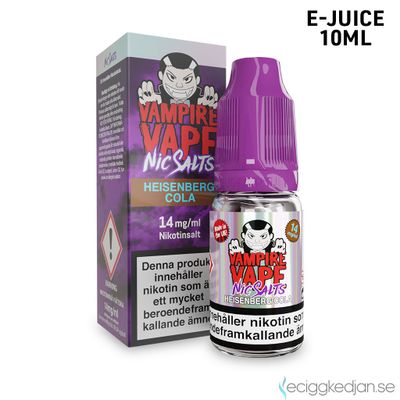 Vampire Vape | Heisenberg Cola | 10ml E-Juice