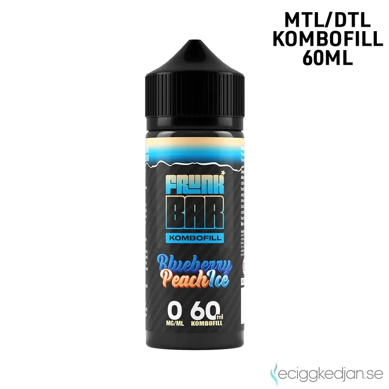 Frunk Bar | Blueberry Peach Ice | 60ml Kombofill