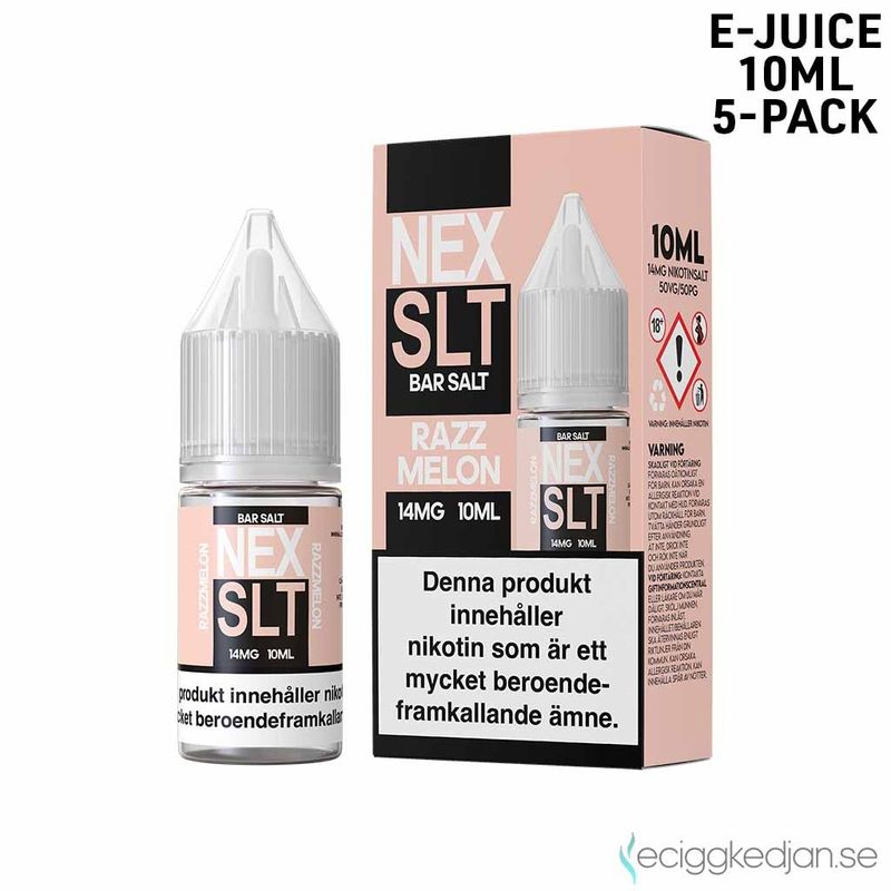 NEX SLT Fruits | Razzmelon | 10ml E-Juice | 5pack
