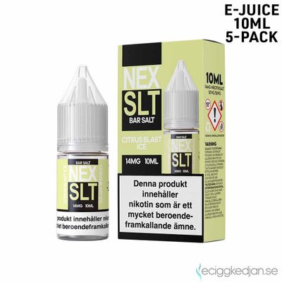 NEX SLT ICE | Citrus Blast Ice | 10ml E-Juice | 5pack