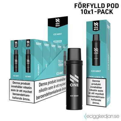 N One Pod V2 | Ice Mint | Förfylld Pod | 10pack