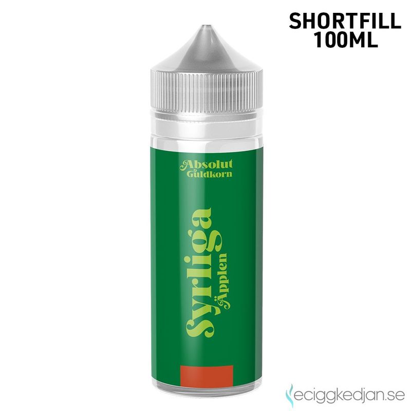Absolut Guldkorn | Syrliga Äpplen |100ml Shortfill