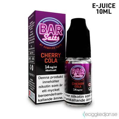 Bar Salts | Cherry Cola | 10ml E-Juice