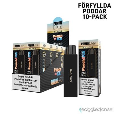 Pod Click | Frunk | Peach On Ice | 10pack