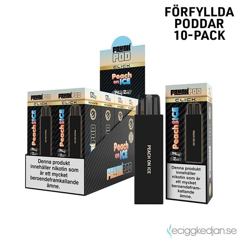 Pod Click | Frunk | Peach On Ice | 10pack