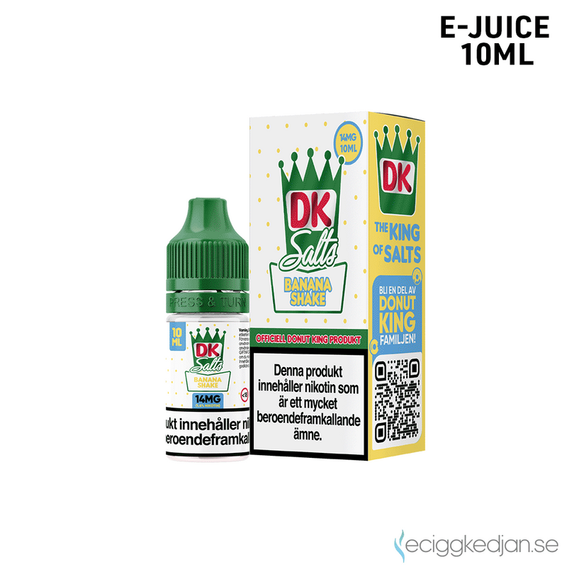 DK Salts | Banana Shake | 10ml E-Juice