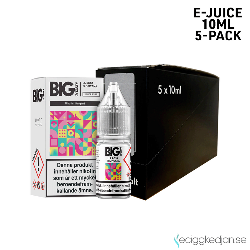 Big Tasty Exotic | La Rosa Tropicana | 10ml E-Juice | 5pack