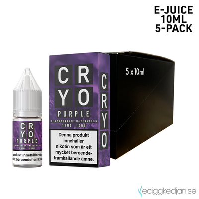 Cryo Salt | Purple | 10ml E-Juice | 5pack