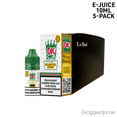DK Salts | Delightful Lemon | 10ml E-Juice | 5pack
