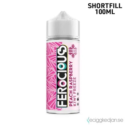 Ferocious | Peach Raspberry Kiwi Freeze | 100ml Shortfill