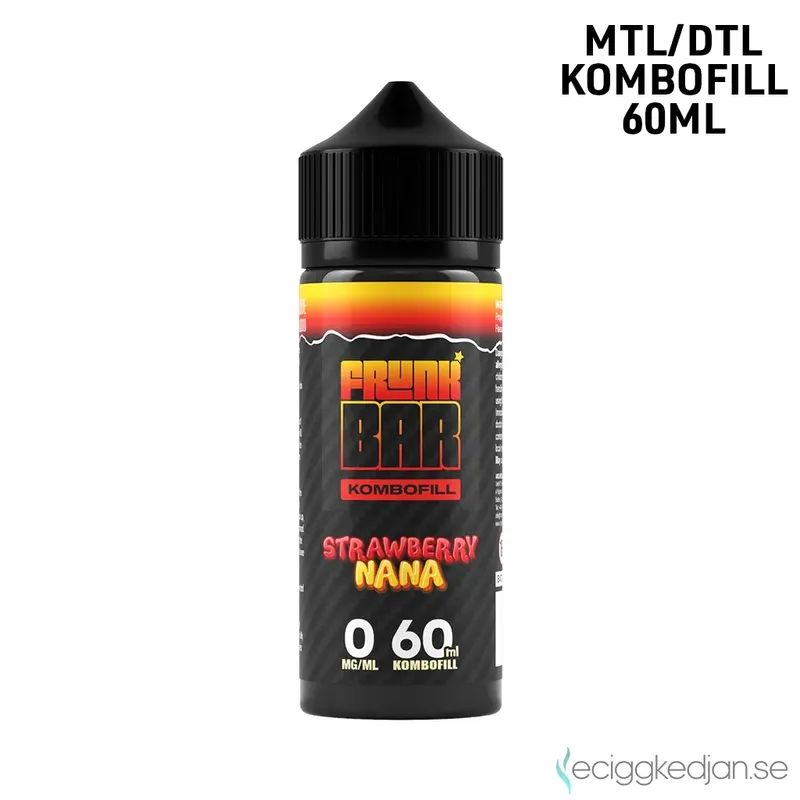 Frunk Bar | Strawberry Nana | 60ml Kombofill
