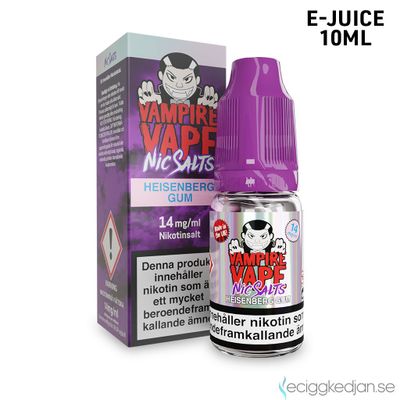Vampire Vape | Heisenberg Gum | 10ml E-Juice
