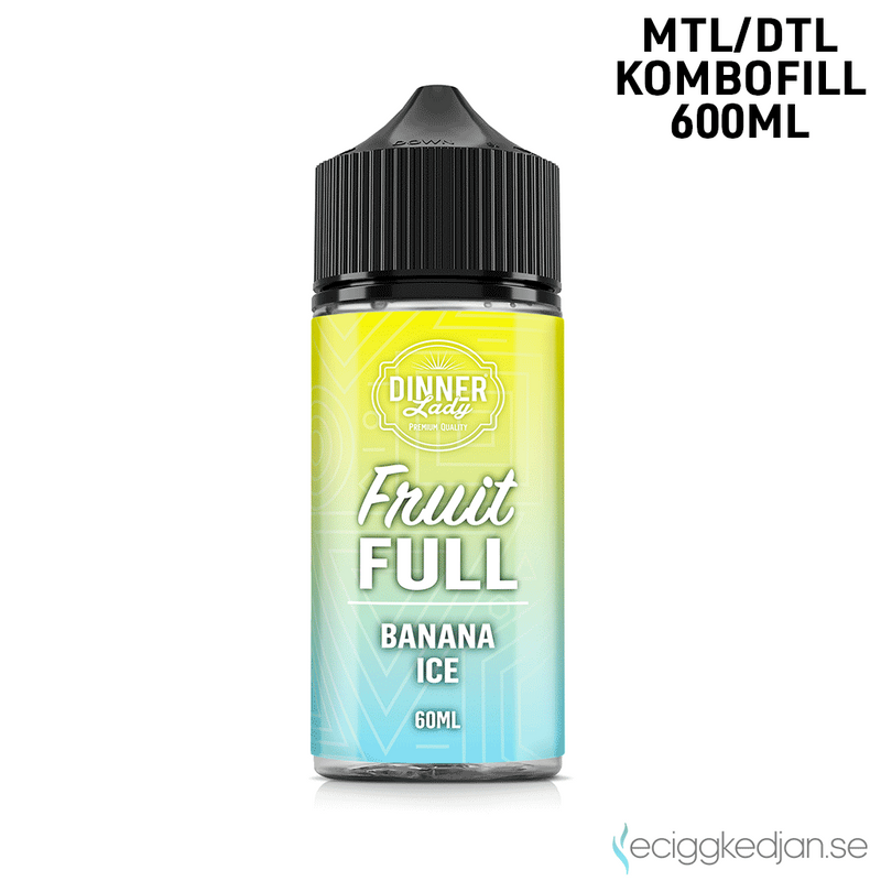 Dinner Lady | Banana Ice | 60ml Kombofill