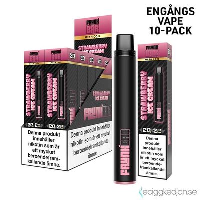 Frunk Bar | Strawberry Ice Cream | Engångsvape | 10pack