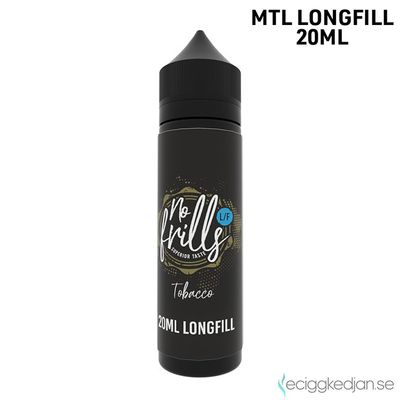 No Frills | Tobacco | 20ml Longfill