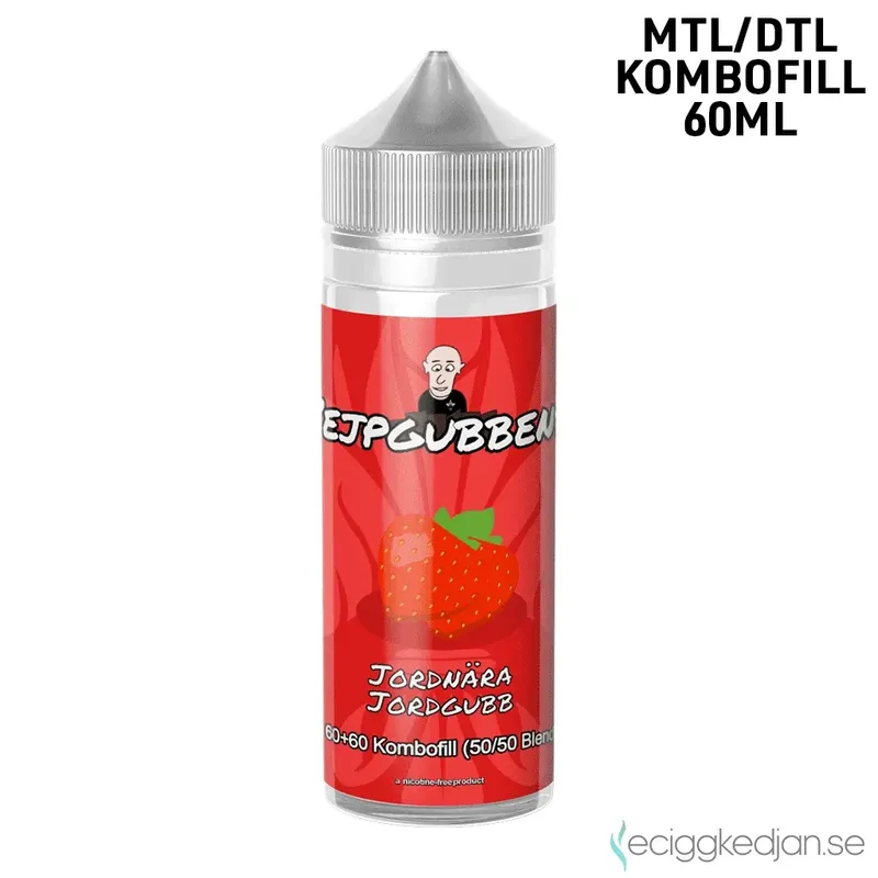 Vejpgubbens | Jordnära Jordgubb | 60ml Kombofill