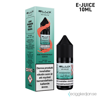Elux Legends | Kiwi Passionfruit Guava | 10ml E-Juice