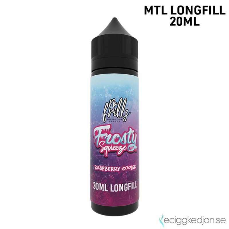 No Frills | Frosty Squeeze Raspberry Cooler | 20ml Longfill