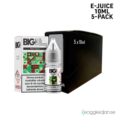 Big Tasty Juiced | Lime Cola Libre | 10ml E-Juice | 5pack
