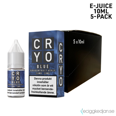 Cryo Salt | Blue | 10ml E-Juice | 5pack