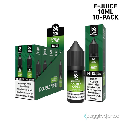 N One Crystal | Double Apple | 10ml E-Juice | 10pack