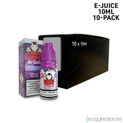 Vampire Vape | Heisenberg Grape | 10ml E-Juice | 10pack