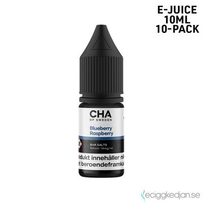 CHA of Sweden Fruit Edition | Blueberry Raspberry | 10ml E-Juice | 10pack