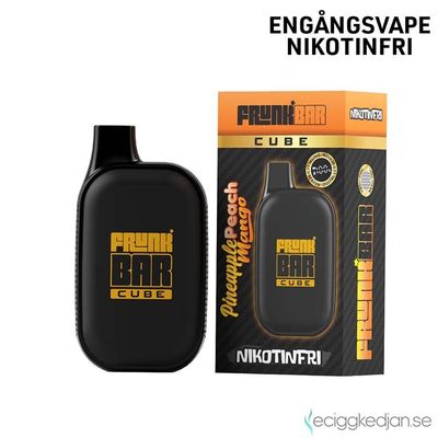 Frunk Bar Cube ZERO | Pineapple Peach Mango | Nikotinfri Engångsvape