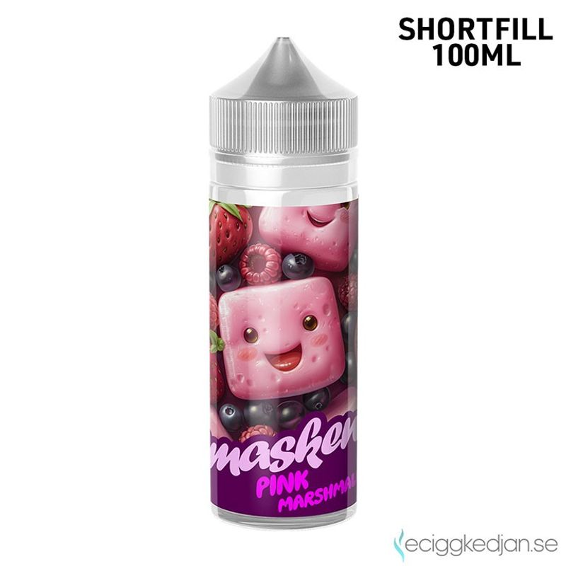 Smaskens | Pink Marshmallow |100ml Shortfill
