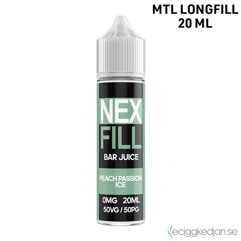 NEX FILL | Peach Passion Ice | 20ml Longfill