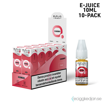 Elfliq | Cherry | 10ml E-Juice | 10pack